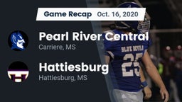 Recap: Pearl River Central  vs. Hattiesburg  2020