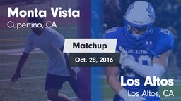 Matchup: Monta Vista vs. Los Altos  2016