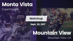 Matchup: Monta Vista vs. Mountain View  2017