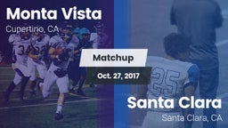 Matchup: Monta Vista vs. Santa Clara  2017