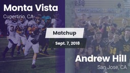 Matchup: Monta Vista vs. Andrew Hill  2018