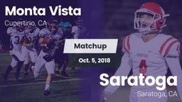 Matchup: Monta Vista vs. Saratoga  2018