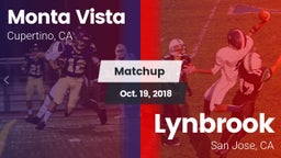 Matchup: Monta Vista vs. Lynbrook  2018