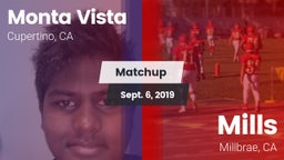 Matchup: Monta Vista vs. Mills  2019