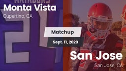 Matchup: Monta Vista vs. San Jose  2020
