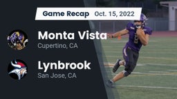 Recap: Monta Vista  vs.  Lynbrook  2022
