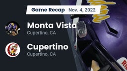 Recap: Monta Vista  vs. Cupertino  2022