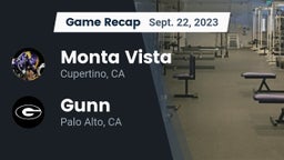 Recap: Monta Vista  vs. Gunn  2023