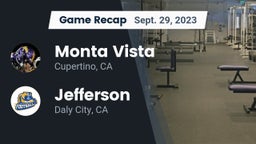 Recap: Monta Vista  vs. Jefferson  2023