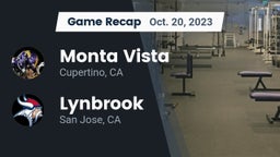 Recap: Monta Vista  vs.  Lynbrook  2023