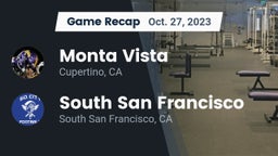 Recap: Monta Vista  vs. South San Francisco  2023
