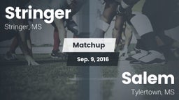 Matchup: Stringer vs. Salem  2016