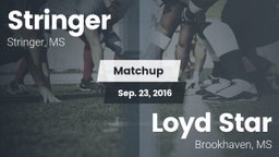 Matchup: Stringer vs. Loyd Star  2016