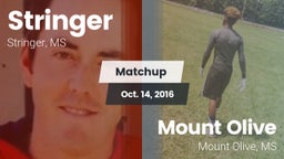 Matchup: Stringer vs. Mount Olive  2016