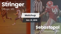 Matchup: Stringer vs. Sebastopol  2015