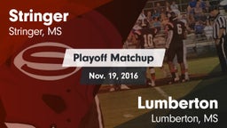 Matchup: Stringer vs. Lumberton  2016