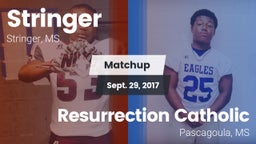 Matchup: Stringer vs. Resurrection Catholic  2017