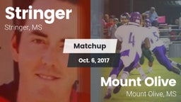 Matchup: Stringer vs. Mount Olive  2017