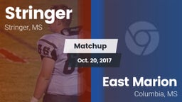 Matchup: Stringer vs. East Marion  2017