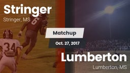 Matchup: Stringer vs. Lumberton  2017