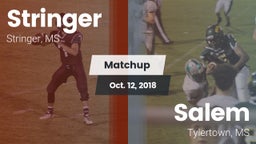 Matchup: Stringer vs. Salem  2018