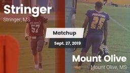 Matchup: Stringer vs. Mount Olive  2019