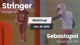 Matchup: Stringer vs. Sebastopol  2019