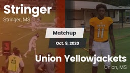 Matchup: Stringer vs. Union Yellowjackets 2020