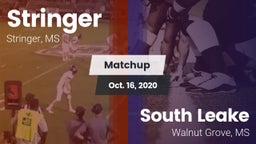 Matchup: Stringer vs. South Leake  2020