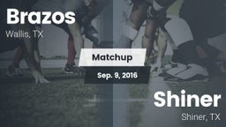 Matchup: Brazos vs. Shiner  2016