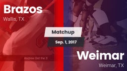 Matchup: Brazos vs. Weimar  2017