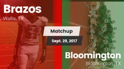 Matchup: Brazos vs. Bloomington  2017