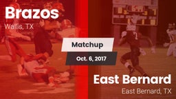 Matchup: Brazos vs. East Bernard  2017