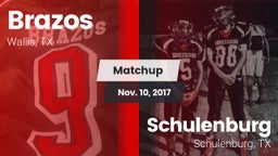 Matchup: Brazos vs. Schulenburg  2017