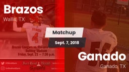 Matchup: Brazos vs. Ganado  2018