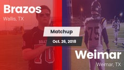 Matchup: Brazos vs. Weimar  2018