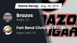 Recap: Brazos  vs. Fort Bend Christian Academy 2019
