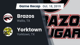 Recap: Brazos  vs. Yorktown  2019