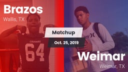 Matchup: Brazos vs. Weimar  2019