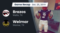 Recap: Brazos  vs. Weimar  2019