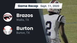 Recap: Brazos  vs. Burton  2020