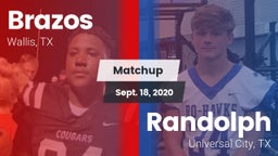 Matchup: Brazos vs. Randolph  2020