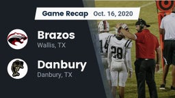 Recap: Brazos  vs. Danbury  2020