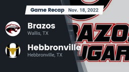 Recap: Brazos  vs. Hebbronville  2022