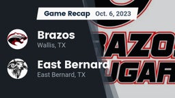 Recap: Brazos  vs. East Bernard  2023