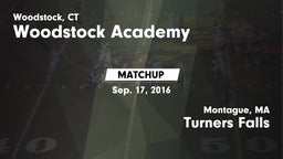 Matchup: Woodstock Academy vs. Turners Falls  2016