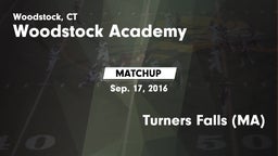 Matchup: Woodstock Academy vs. Turners Falls (MA) 2016