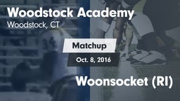 Matchup: Woodstock Academy vs. Woonsocket (RI) 2016