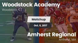 Matchup: Woodstock Academy  vs. Amherst Regional 2017