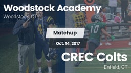 Matchup: Woodstock Academy  vs. CREC Colts 2017